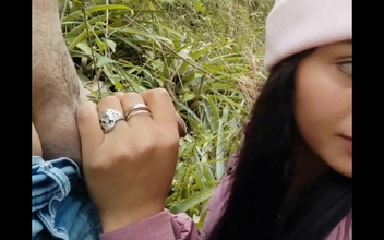 18-Year-Old Cutie Gets Banged in the Woods Before Heading Home - Must Watch!