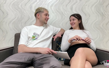 Japanese Step Sis Needs Help with Homework, Step Bro Offers Handjob in Return!