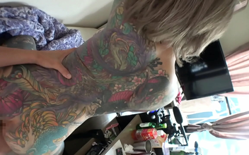 Japanese Beauty Unleashes Her Dream Body With Full-Body Tattoo! See Her Naked,