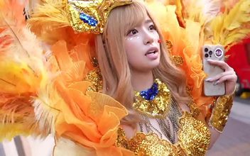 Part 1&period; 【ド派手Gカップ】サンバでエロすぎギャルをナンパ！網目からこぼれるケツに視線釘付け！チ●コにしゃぶりつき自分でマ●コをイジっちゃう！突くたび暴れる巨乳サイコー！アナルがヒクヒク可愛いw深夜の中出しカーニバル開幕ッ！！