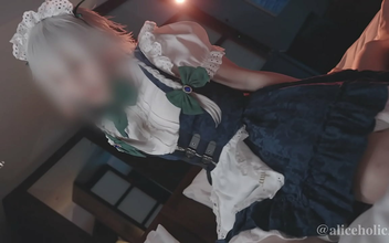 Japanese Cosplay Queen Shames Submissive Fans with Wet Oppai!