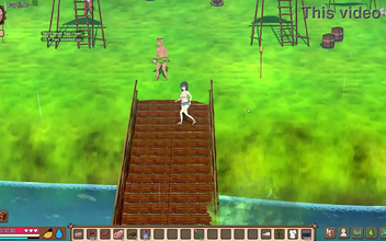 Japanese Hentai Game - 3 Girls Play Mad Island!