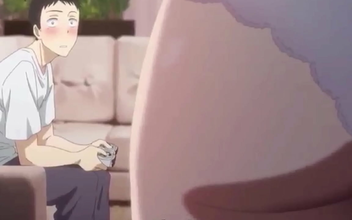 Jav Hentai ~ Blonde Stepsister Seduces Stepbrother During a Sexy Game