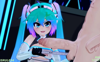 10 Secrets to Hatsune Miku's Sexy Figure ~ Jap Hentai 3D Compilation #1