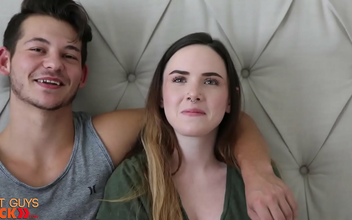 Japanese Hottie bends over for Johnny America's pleasure!