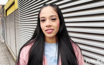 Colombian Beauty Katha Dawson Seduced on the Streets for Sex with Torbe