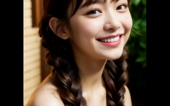 Japanese babe in a sexy swimsuit - AI Gravure