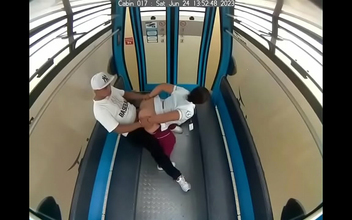 JAV Idol Risa Yoneda Rides the Cable Car and Gets Caught!