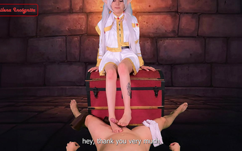 Japanese Cosplay Elfa Seeks Sexual Healing from Swordsman's Phallic Weapon - Trailer