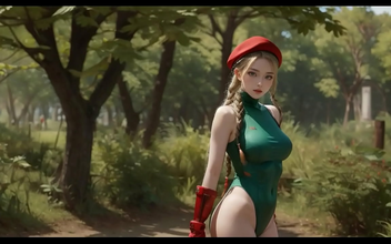 Japanese Beauty Cammy White - Unleash Your Desires with Street Fighter's Sexiest Ninja!