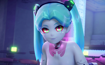 Sexy Cyberpunk Stunner Rebecca Unleashed! Edgerunners Like Never Seen Before!