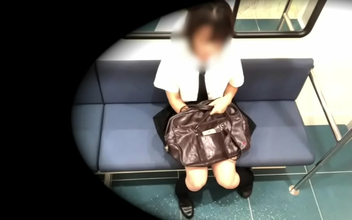 Japanese Beauty Secretly Fingers Herself in the Train While Hiding Her Obsession with Masturbation
