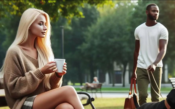 White Woman's Wild Fling with Black Lover in Public Park - A Must-Hear Audio Story from BBC