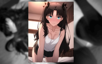 Japanese beauty Tohsaka Rin in hot Hentai action! Featured in Fate!