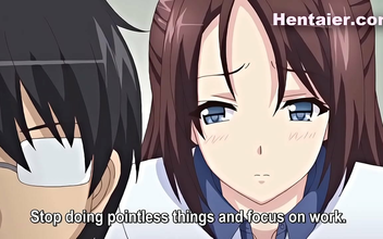 Japanese Wife Gets Nailed by the Boss in the Office - Exclusive Hentai Scene!