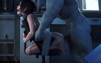 JAV Actress Surprised by Monster Cock in 3D animated Hardsex Video