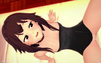 Japanese Hottie Megumin from Konosuba Gets Naughty in the Nurse's Office - Uncensored Hentai Fun!