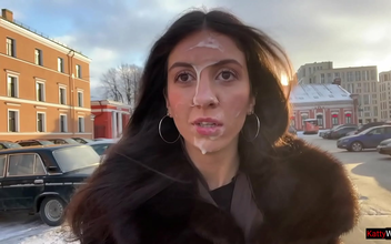 Public Cum-Walk with a Stranger ~ Asian Beauty's Daring Challenge