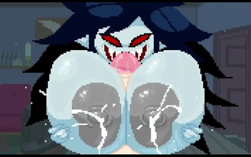 JAV Princess Marceline Sucks Her Own Big Tits while You Ejaculate into Her Mouth