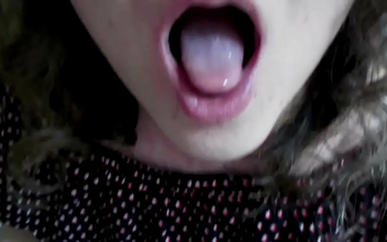 Japanese Housewife Sipping Coffee Before Heading to Work