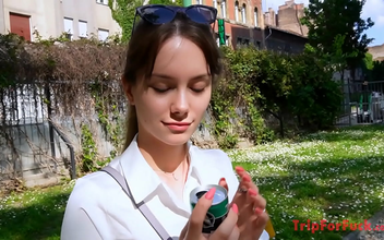 18-Year-Old Naughty Asian Cat Gets Creamy Wet Filling with White Guy - Must-Watch!