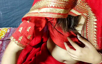 Witness the Sensual Seduction of a Desi Indian Bhabhi on her First Night!