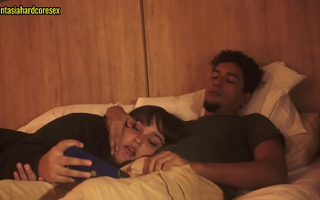 Desi Hottie's Taboo Act with Stepbro Exposed in a Steamy Flick - Impressive Cumshot!