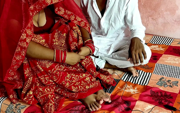 Newlywed Bride Aunt's First Time: