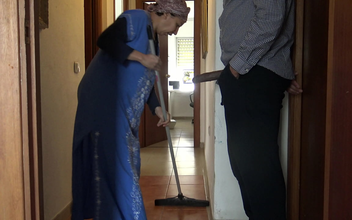 Oops! A Troublemaker: Muslim Cleaning Maid Meets Black Cock