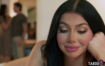 Outrageous! Indian beauty Holly Day gets spanked for misbehaving during cultural exchange