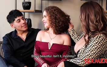 Indulge in the Alluring Lesbian Encounter of Mother-in-Law and Daughter-in-Law Duo Karol Jaramillo and Sandra