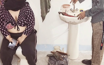 Indian Plumber Gets Deeper Involved with Dominant BBW Mistress' Rough Anal Sex in Mare Style