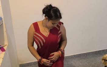 Red Saree Fetish: Non-Stop Chudai Action!