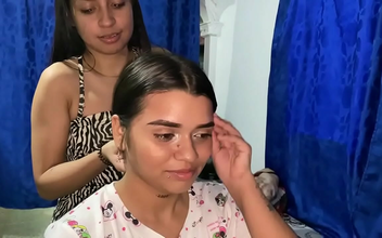 Experience the Ultimate Pleasure with a Sexy Nail Technician and Her Consolador Toy