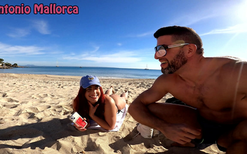 Experience the Alluring Beauty of Rosie Cage as She Picks up a Big ASS Cuban from the Public Beach