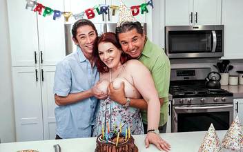 Sultry Stepmom Surprises Her Step Son with a Luscious Gift on His Birthday - Desi CNMILF