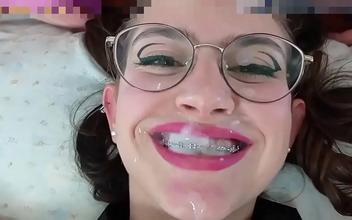 Cum to a Luscious Teen Cumshots Compilation by ShanaxNow!