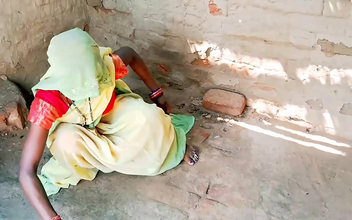 Desi Sexy Siren in Tight Sari Gets Hard Anal Fucked by Big Dick in Village