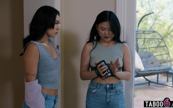 Luscious Lulu Chu Spots Neighbor Kimmy Kimm Getting Dominated: Must-Watch Footage!