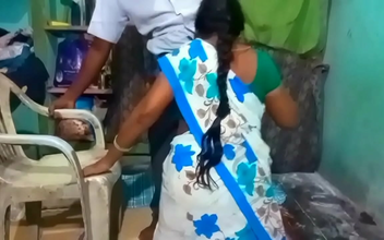 Enchanting Tamil Beauty Aunty Seduces with Luscious Blowjob and Doggy Style